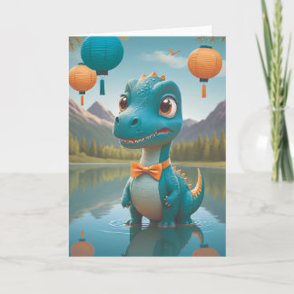 Dino's Dapper Reflection Moment Karte
