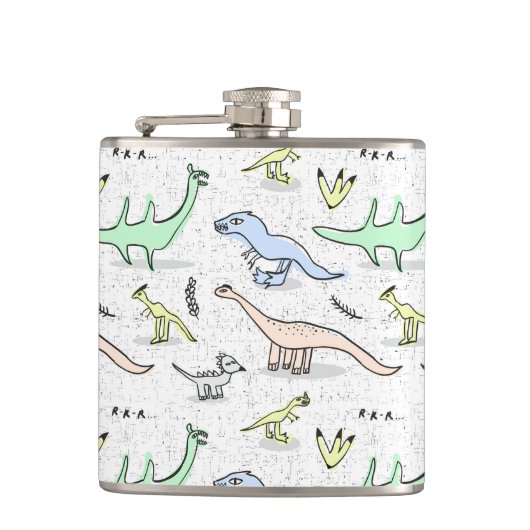 Dinos Flachmann (Vorderseite)