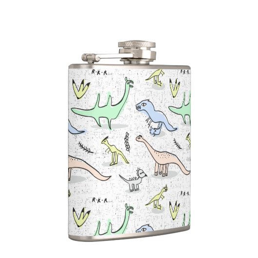 Dinos Flachmann (Rechts)