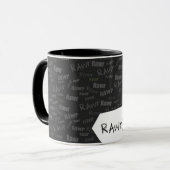 Dinos gehen Rawr Tasse (Vorderseite Links)