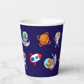 Dinos in Space Pappbecher (Links)