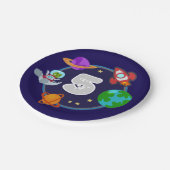 Dinos in Space Pappteller (Schrägansicht)
