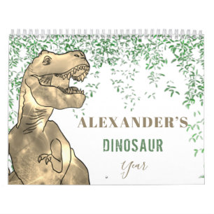Dinos Jungen personalisiert Kalender