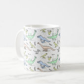 Dinos Kaffeetasse (Vorderseite Links)