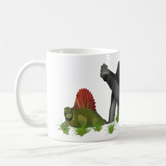 Dinos Kaffeetasse (Links)