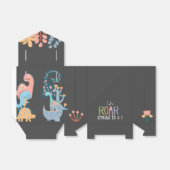 Dinos lassen Sie uns Kindergeburtstag rauschen Geschenkschachtel (Ungefaltet)