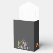 Dinos lassen Sie uns Kindergeburtstag rauschen Geschenkschachtel (Geöffnet)