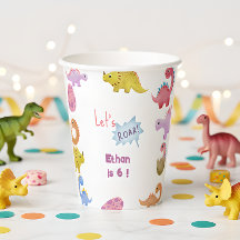 Dinos lassen Sie uns Kindergeburtstag rauschen