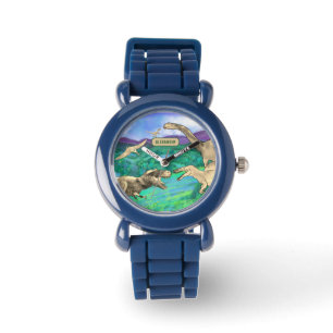Dinos personalisiert  armbanduhr