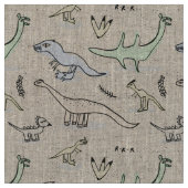 Dinos Stoff (Nahaufnahme)