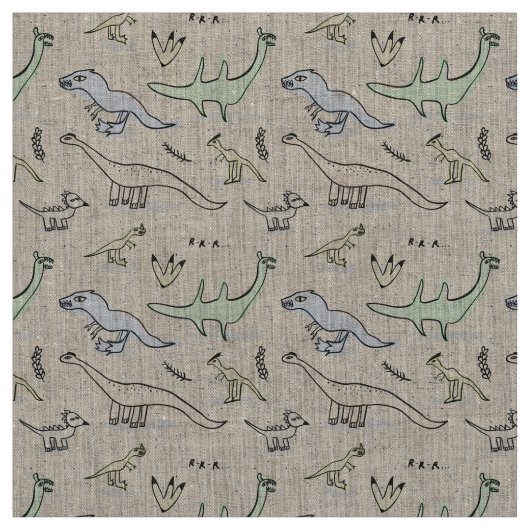 Dinos Stoff (Muster)