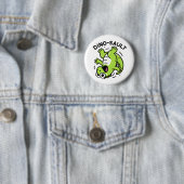 Dinosault Funny Dinosaur Pun Button (Beispiel)