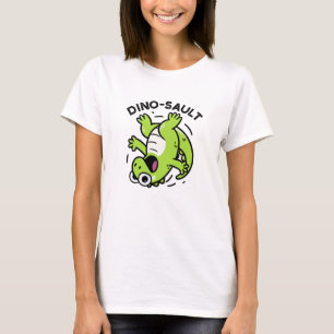 Dinosault Funny Dinosaur Pun T-Shirt