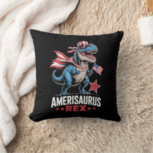 Dinosaur 4. Juli Amerisaurus T Rex Lustig Kissen