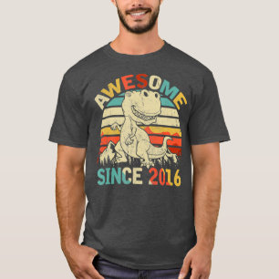 Dinosaur 5. Geburtstag Junge Geschenk Großartig Se T-Shirt