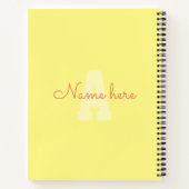 Dinosaur 5. Geburtstagsparty Milestone Gästebuch Notizblock (Rückseite)