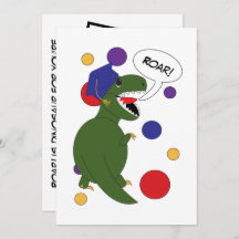 Dinosaur Abschluss Funny Personalize Foto