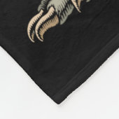 Dinosaur Acoustic Electric B Guitar Player  Fleecedecke (Ecke)