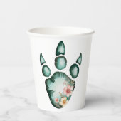 Dinosaur Adventure Boys Geburtstagsparty Pappbecher (Rückseite)