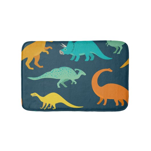 Dinosaur Adventure: Das Kinderzimmer der Kinder Badematte (Vorderseite)