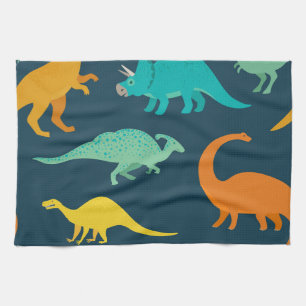 Dinosaur Adventure: Das Kinderzimmer der Kinder Geschirrtuch