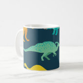 Dinosaur Adventure: Das Kinderzimmer der Kinder Kaffeetasse (Vorderseite Links)