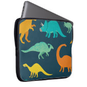 Dinosaur Adventure: Das Kinderzimmer der Kinder Laptopschutzhülle (Vorne Rechts)