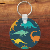 Dinosaur Adventure: Das Kinderzimmer der Kinder Schlüsselanhänger (Vorderseite)