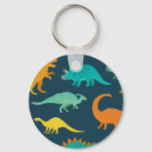 Dinosaur Adventure: Das Kinderzimmer der Kinder Schlüsselanhänger (Rückseite)