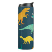 Dinosaur Adventure: Das Kinderzimmer der Kinder Thermosbecher (Nach links gedreht)