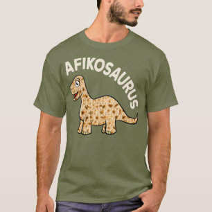 Dinosaur Afiko T-Shirt Hebrew Passover Jewish Funn