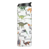 Dinosaur Alphabet Thermosbecher (Nach links gedreht)