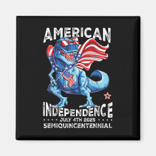 Dinosaur Amerikanische Flagge 250. Jahre T Rex USA Magnet