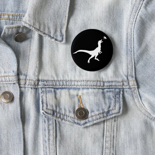 Dinosaur and Dragonfly Button (Beispiel)