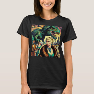 Dinosaur auf der Suche nach dem Mittagessen! T-Shirt