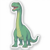 dinosaur aufkleber (Vorderseite)