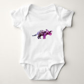 Dinosaur Baby Bodysuit Baby Strampler (Vorderseite)