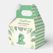 Dinosaur Baby Boy Dusche Sprinkle Wild Dino Party Geschenkschachtel (Vorderseite)