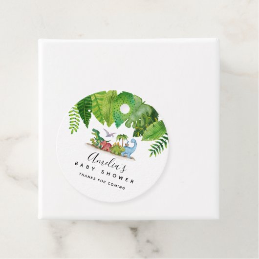 Dinosaur Baby Dusche Geschenkanhänger (Beispiel)