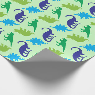 Dinosaur Baby Dusche Geschenkpapier