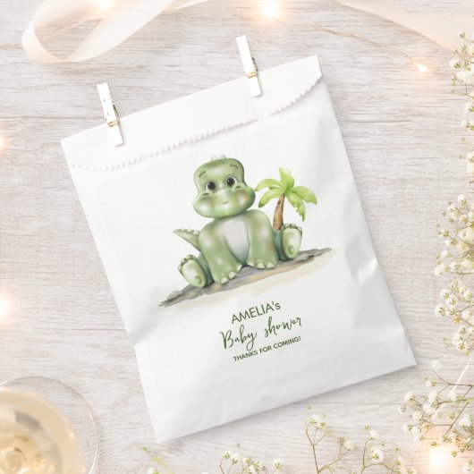 Dinosaur Baby Dusche Geschenktütchen (Ausgeschnitten)