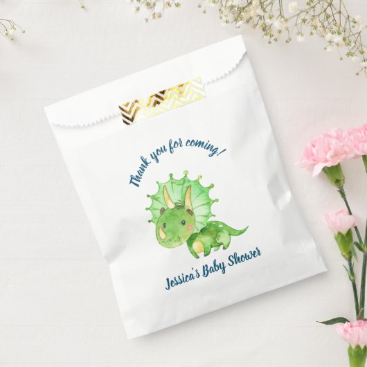 Dinosaur Baby Dusche Geschenktütchen (Versiegelt)