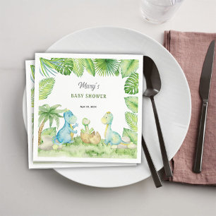 Dinosaur Baby Dusche Serviette