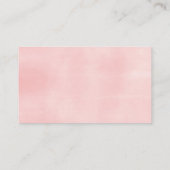 Dinosaur Baby Girl Duwer Diaper Raffle Ticket Begleitkarte (Rückseite)