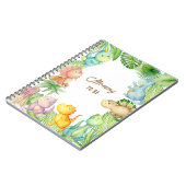 Dinosaur Baby Notizblock (Linke Seite)