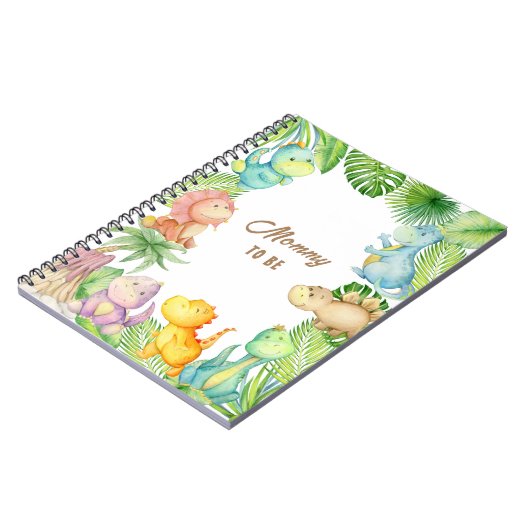 Dinosaur Baby Notizblock (Linke Seite)