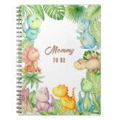 Dinosaur Baby Notizblock (Vorderseite)