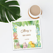 Dinosaur Baby Serviette