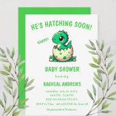 Dinosaur Baby Shower Baby Dusche Einladung