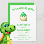 Dinosaur Baby Shower Baby Dusche Einladung